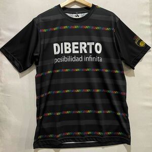 SALE! メール便可! DIBERTO (ディベルト) プラクティスシャツ (L) BLACK | futsal soccer フットサル サッカー ブラック プラシャツ セール