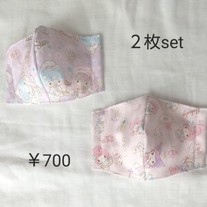 ハンドメイド 立体 インナー キラキラ マイメロ