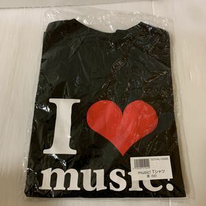 安室奈美恵 NAMIE HANABI SHOW I LOVE music! Tシャツ 黒 Mサイズ