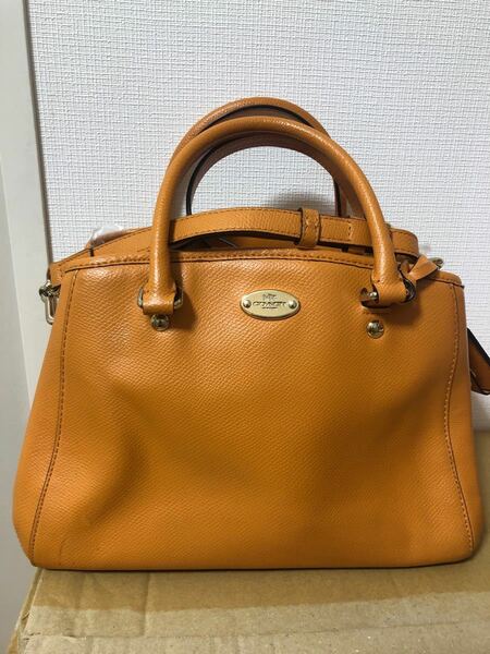 最終お値下げ！ coachコーチ　2wayバッグ