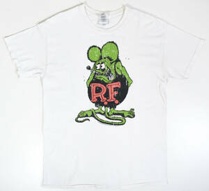 2002 RATFINK Cotton Tee M オールドラットフィンク Tシャツ 00s 90s