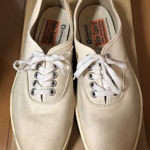 70's 80's COVERSE コンバース USA製 スキッドグリップ 生成り 美品 US7.5INCH