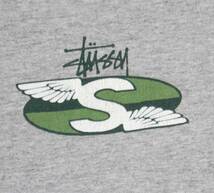 激レア! 90's USA製 OLD STUSSY ウィングロゴ Tシャツ ステューシー JIMMY'Z オールドスケート_画像4