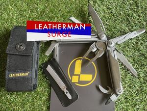 LEATHERMAN SURGE 未使用品 箱付き レザーマン マルチツール サバイバルツール マルチプライヤー