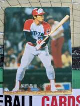 1983年 カルビー プロ野球カード 近鉄 梨田昌崇 No.471_画像1