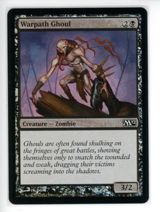 Foil 出征路のグール/Warpath Ghoul [M12] 基本セット2012 MTG 英語 117 Y1