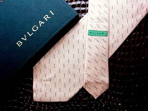 ◆E2348N◆在庫処分SALE◆【BVLGARI】ブルガリ 「最高級セッテピエゲ」 ネクタイ