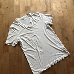 JAMES PERSE ジェームスパース VネックTシャツ サイズ1 ホワイト USA製 コットン カットソー