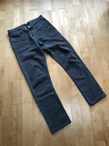 Nudie Jeans ヌーディージーンズ KHAKI TIGHT カーキタイト W28,L32 FADED BLACK