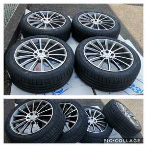 新品 タイヤホイール4本セット ベンツ Ｅクラス W212 18インチタイヤとホイール付き4本セット 245/40R18 245/40R18タイヤ年式2021 