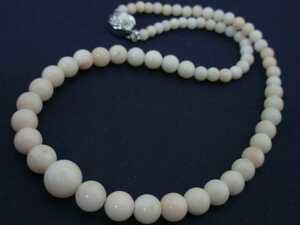 [TOP].. coral 24.3g necklace loose bracele netsuke c956.