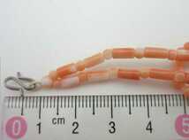 【TOP】桃珊瑚 サンゴ 羽織紐 和装小物 ルース 根付 a11._画像4