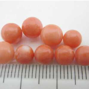 【TOP】桃珊瑚 サンゴ 2.91g 片穴ルース セット リング ペンダントトップ 指輪 ブローチ 根付 i866.