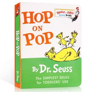 Dr.Seussドクタースースシリーズ hop on pop 英語絵本