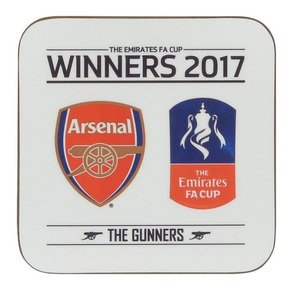【限定品】Arsenal 2017 FA Cup Winners コースター