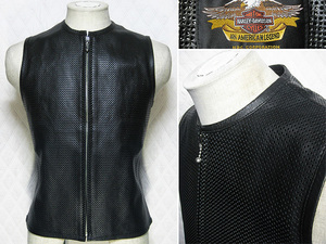  Harley Davidson (Harley Davidson) punching leather the best M cow leather 