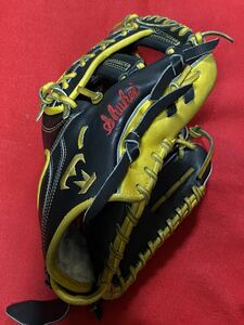  Orix Buffaloes ORIX 4 Fukuda . flat 2020 season actual use beautiful Tsu peace Tiger glove 