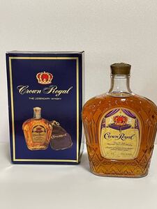 古酒(約40年前購入)・未開栓 クラウン ロイヤル 40度 750ml 1980