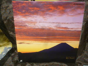*spilichuaru* earth Mt.Fuji.... mountain used LD laser disk 
