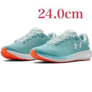 未使用/アンダーアーマー/ランニングシューズ24cm/チャージド パスート2