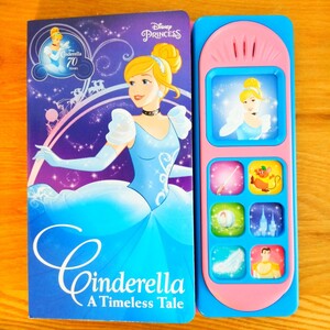 【新品】Disney Princess シンデレラ英語絵本 サウンドブック