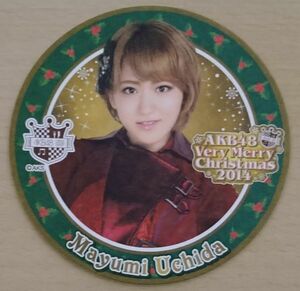 AKB48カフェ 2014年クリスマス コースター／内田眞由美