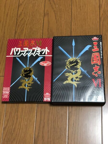 光栄 三國志6 + パワーアップキット【Windows】【中古】