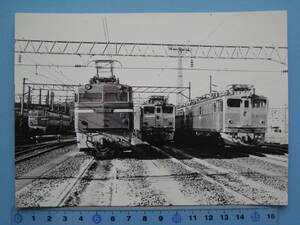 (A35) 写真 古写真 電車 鉄道写真 電気機関車 ED7684 EF3021 EF306 画像データ・ネガはありません 