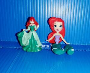 ☆同梱可☆Disney Princess☆LITTLE MERMAID☆Arier☆リトルマーメイド☆アリエル☆人形☆セット☆ディズニー