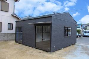 <3 ream .> first in the industry triangle roof prefab house * prefab housing office work place stylish all country installation possibility holiday house Cafe all country installation custom-made 