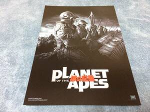 * Planet of the Apes фильм рекламная листовка 