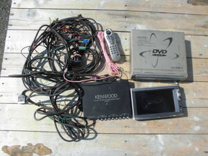  long-term storage Junk Kenwood DVZ-2000S tv monitor LZ-7000 serial number 30800317