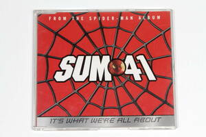 SUM 41■輸入盤CD【It's What We're All About】CD-EXTRA仕様 スパイダーマン