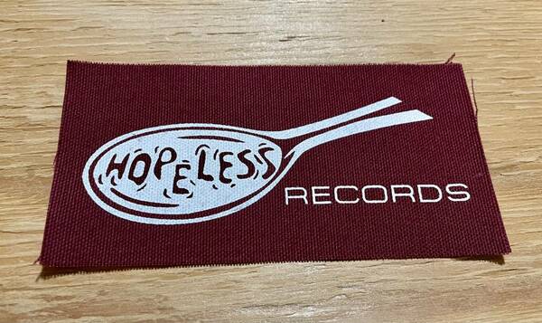 【新品】Hopeless Records 布パッチ　SUM41 NECK DEEP NEW FOUND GLORY coldrain ALL TIME LOW