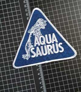 SAURUS　ザウルス恐竜ワッペン　エンブレム 