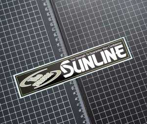SUNLINE ストロングサンライン　ステッカー　シール/ 　千社札風　キズあり