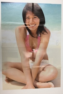 ;;浅尾美和 73cm×51cm裏表八つ折りポスター