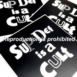 実物 Supdef is a cult Slaps スラップ ステッカー 超絶入手困難 / SuperiorDefense HousePartyDistro SpiritusSystems Qilo one7six fde