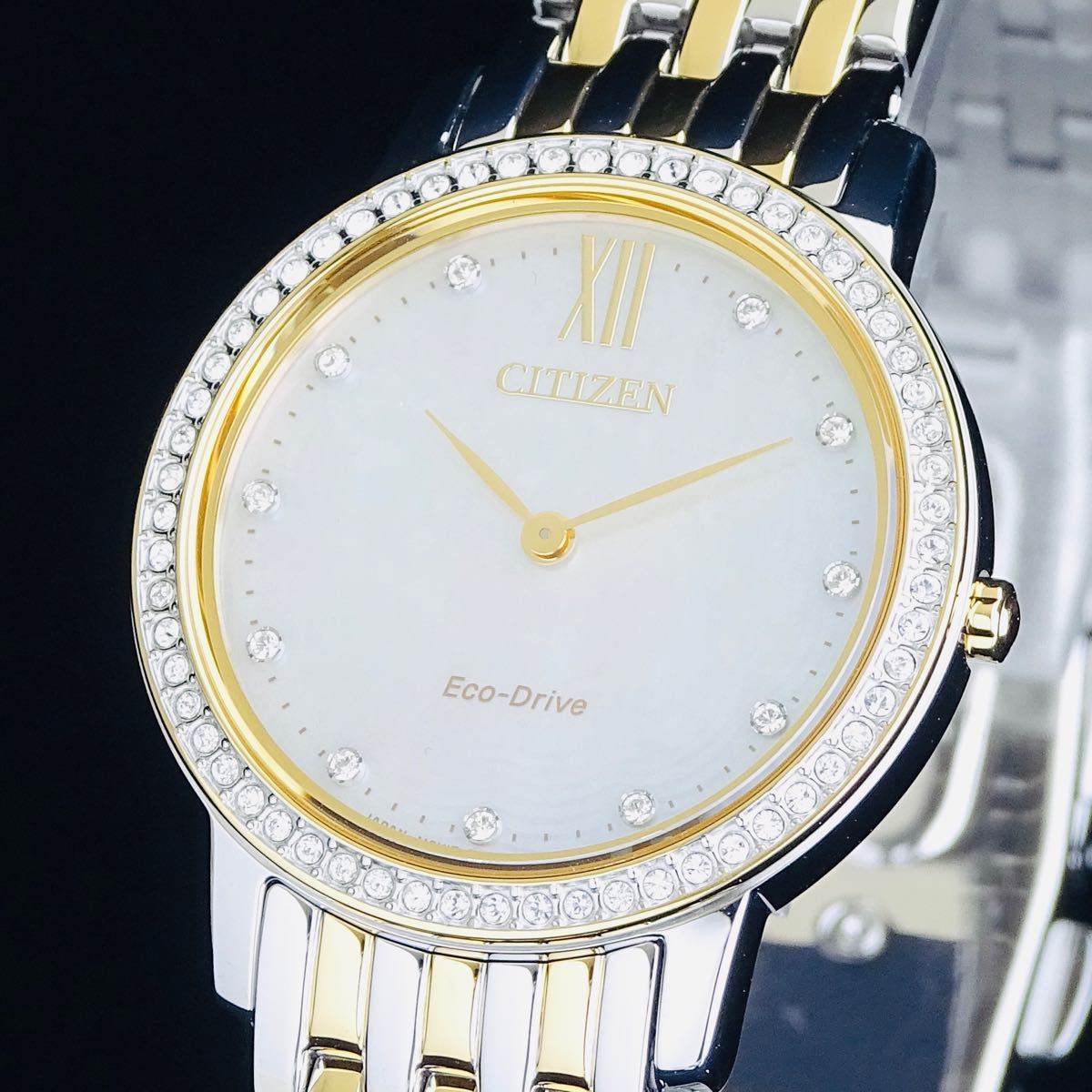 マザーオブパール 【新品/展品】CITIZEN シチズン エコドライブ 腕時計