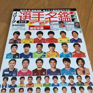 ★ ★送料無料!Jリーグ選手名鑑★2018★J1~J3★エルゴラッソ特別編集★推定年俸★