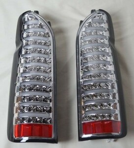 ハイエース 200系 テールランプ クリスタル クリア バックライト LED テールランプ