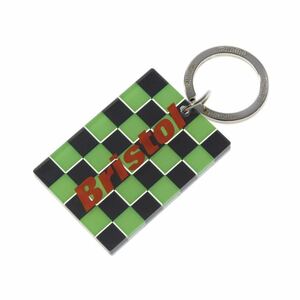 【新品未使用】 19SS 新品 FCRB f.c real bristol エフシーレアルブリストル SOPHNET ソフネット PLATE KEY HOLDER キーホルダー GREEN 緑