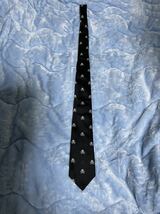 【良品】 【送料安価360円】 uniform experiment UE ユニフォームエクスペリメント SOPHNET ソフネット NECK TIE ネクタイ 小物 BLACK 黒_画像2