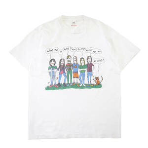 ビンテージ fruit of the loom 80s new bohemians 両面 プリント Tシャツ usa製 L rock band ロック バンド ニューボヘミアンズ beatles