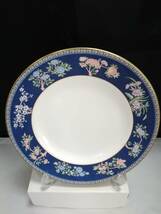 20CM 壺印 未使用◇自宅保管 ウェッジウッド ブルーサイアム プレート WEDGWOOD BLUE SIAM_画像1