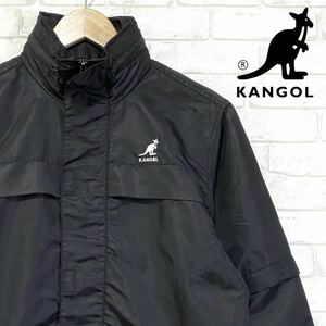 KANGOL Kangol 2WAY nylon jacket embroidery Logo lining mesh 