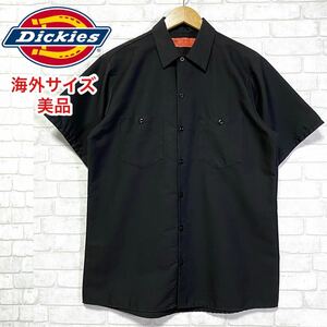 Dickies ディッキーズ ビッグシルエット ダブルポケット ワークシャツ