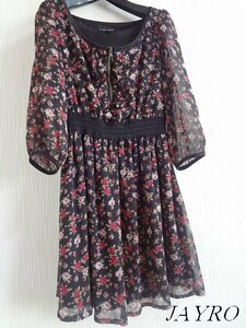 ⚜ Gyro JAYRO small floral print tunic [M* black ] beautiful goods 