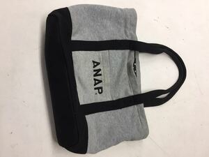 送料無料☆ハンドバッグ 鞄☆ANAP アナップ☆グレーブラック☆♯30513mtsaya