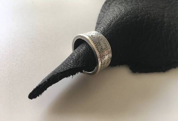 15号 NORTH WORKS モルガン ダラー 1ドル VINTAGE MORGAN SILVER DOLLAR $1 コイン ノースワークス シルバーリング 指輪 銀貨 ビンテージ